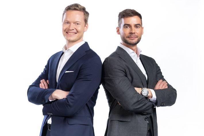 Timo Harvey ja Tuomas Lahti.