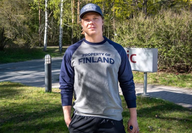 Mikael Granlundilla ei ole mitään valittamista hotelli Rosendahlista.