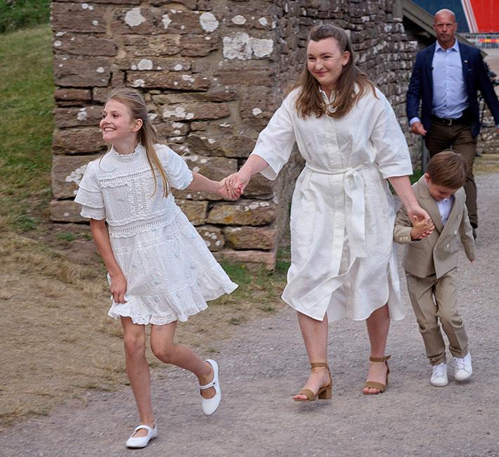 Ruotsin prinsessa Estelle ja prinsi Oscar