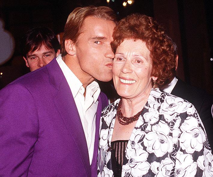 Arnold ja Aurelia Scwarzenegger