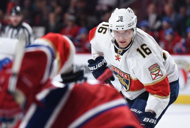 Ne pirtää joilla on liitua! Aleksander Barkov on suomalaisten NHL-pelaajien palkkakeisari.