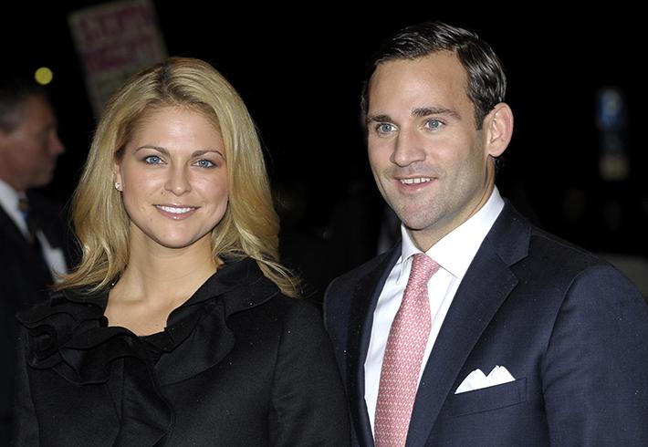 Ruotsin prinsessa Madeleine ja Jonas Bergström