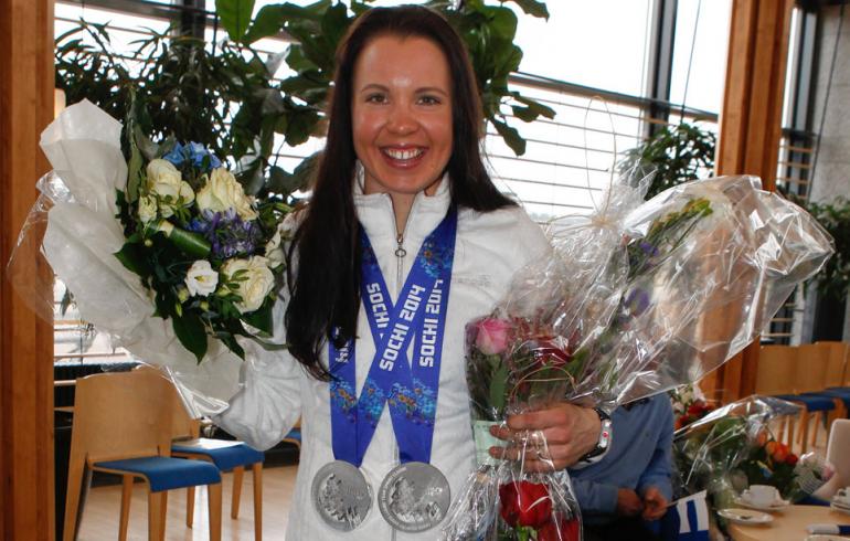 Olympiasankari Kerttu Niskasen kulta on suksiva kersantti!