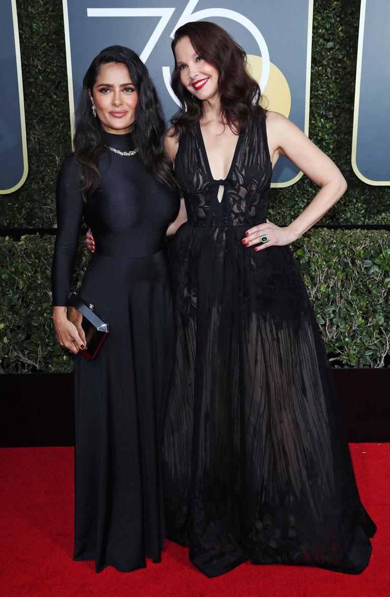 Salma Hayek ja Ashley Judd