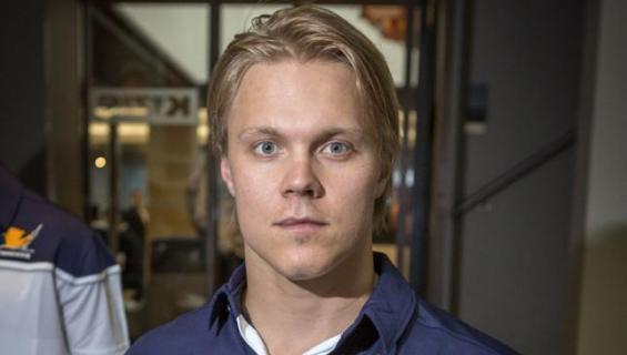 Mikael Granlund Seiskan kuvattavana.