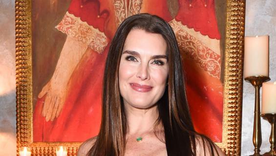 Brooke Shields poseeraa New Yorkissa tammikuussa 2017