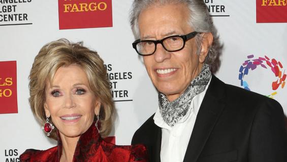 Näyttelijä Jane Fonda ja ex-kumppani Richard Perry