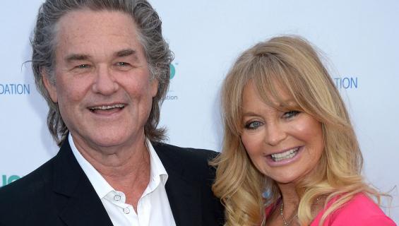 Näyttelijät Kurt Russell ja Goldie Hawn