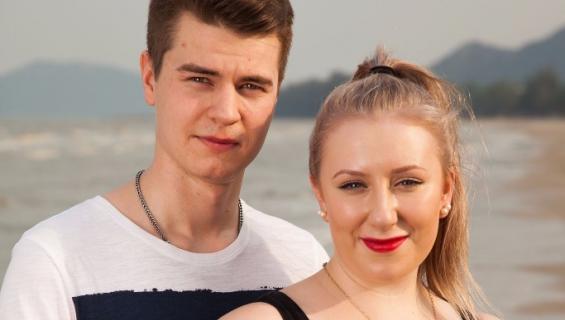 Temptation Island Suomi -ohjelman Niklas ja Pauliina.