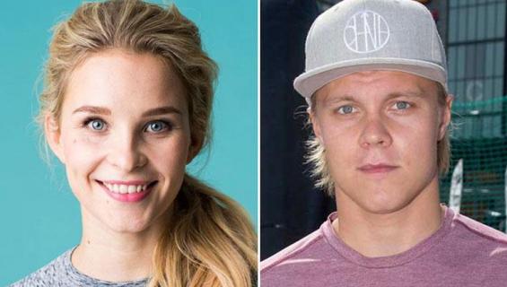 Emmi Kainulainen ja Mikael Granlund