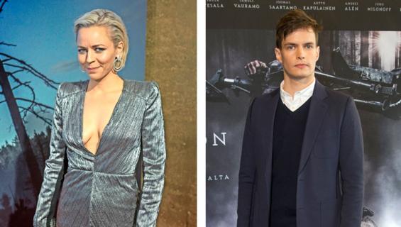 Paula Vesala ja Johannes Holopainen saapuivat Los Angelesista Suomeen.