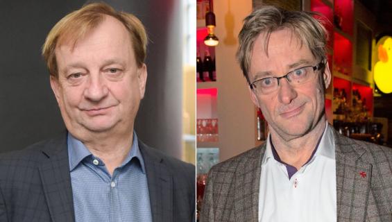 Hjallis Harkimo ja Mikael Jungner