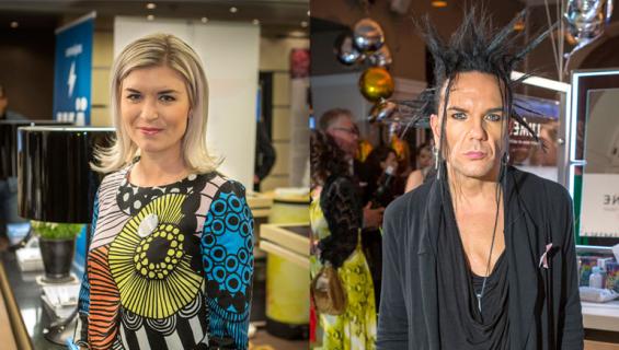 Susanna Koski ja Jussi 69 viihtyvät hyvin yhdessä.
