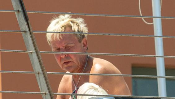 Matti Nykänen Kreetalla.