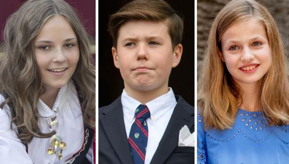 Norjan prinsessa Ingrid, Tanskan prinssi Christian ja Espanjan prinsessa Leonor