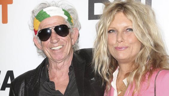 Keith Richards ja Patti Hansen