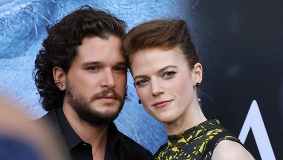 rose leslie ja kit harington