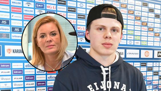 Kasperi Kapasen Petra-äidin auto koki kovia Kuopion liikenteessä.