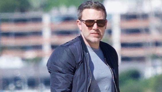 Ben Affleck rannalla.