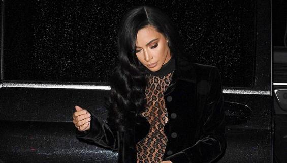 Kim Kardashian Pariisissa eläinkuosissa.