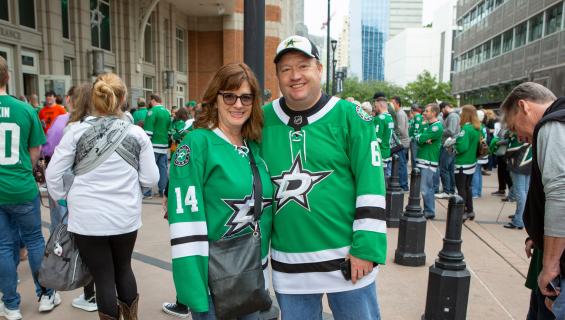 Dallas Starsin faneja.