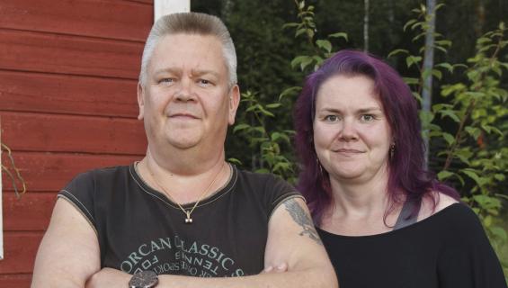 Aki ja Heli Palsanmäki.