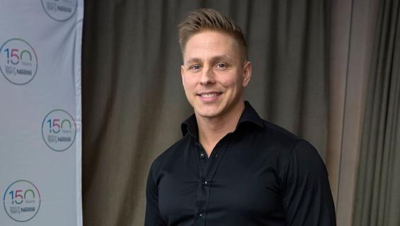 Markus Pöyhönen oli treffeillä.
