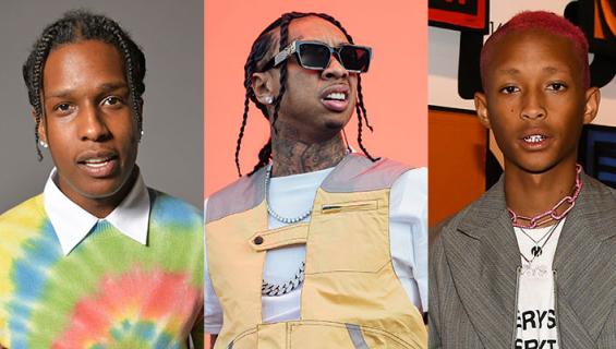A$AP Rocky, Tyga ja Jaden Smith