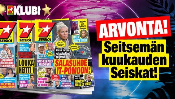 Osallistu arvontaan, voit voittaa seitsemän kuukauden Seiskat!