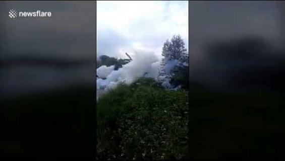 Oho, kiinalaiskylä hautautui vaahtoon - katso viraaliksi mennyt video!