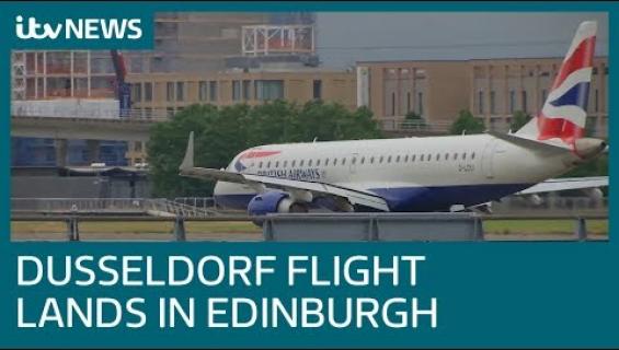 Tervetuloa Edinburghiin!...eiku - lentokone laskeutui väärään maahan!