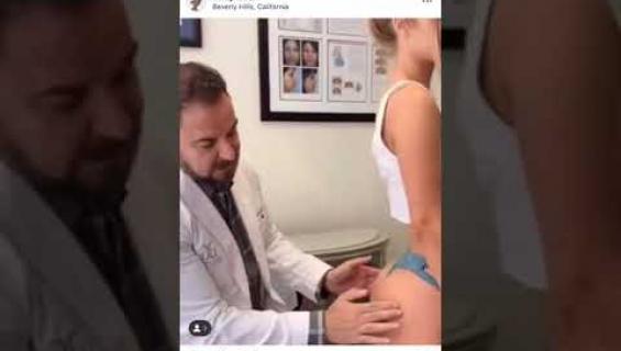 Bum Bum! Instagram-pyllyilijä kyllästyi vihjailuihin - antoi kirurgin tutkia takamuksensa aitouden!