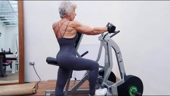 Kondis ei ikää katso! 73-vuotias Joan on hurahti kypsällä iällä fitnessiin ja nousi sometähdeksi!