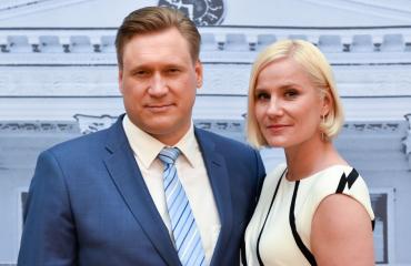 Samuli Edelmann ja Laura Malmivaara