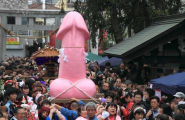 Japanissa vietetään penisfestivaalia.