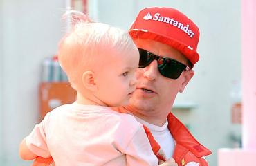 Kimi Räikkönen ja Robin.