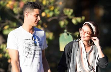 Sarah Hyland ja Wells Adams