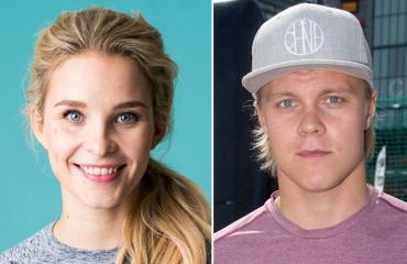 Mikael Granlund asuu Emmi Kainulaisen kanssa.