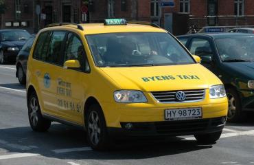 Taksimatka kulki Kööpenhaminasta Osloon.