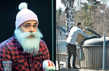 Brother Christmas heitti lahjoituksia roskiin.