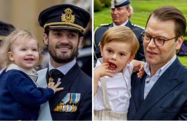 Ruotsin prinssit Carl Philip, Alexander, Daniel ja Oscar