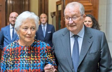 Belgian kuningas Albert ja kuningatar Paola