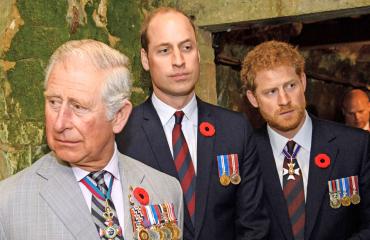 Walesin prinssi Charles, prinssit William ja Harry