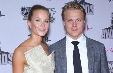 Emmi Kainulainen ja Mikael Granlund
