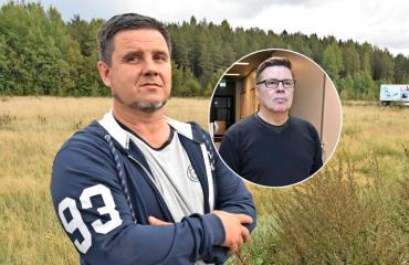 Poliisit tutkivat Kenneth Väyrysen varaston.