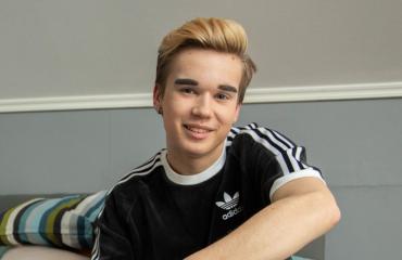 Luka on Suomen nuorin drag-tähti.