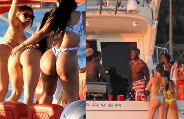 Mikä koronavirus? Seksikkäät bikinipimut bailaavat Miamissa ilman huolta huomisesta - Katso paparazzikuvat!