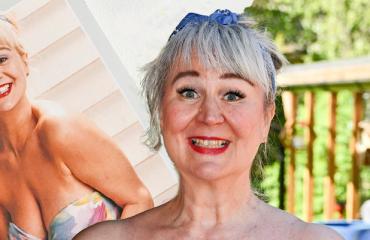 Anne Marie Ellin-Laitinen kohautti 90-luvulla povekkaana Panu-tyttönä – markkinatuomioistuin kielsi mainoksen: ”Oli lattarintaisten naisten kosto!” 