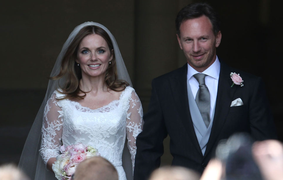 Suhteen myrskyisä alku varjosti Geri Halliwellin häitä! Suhteen myrskyisä alku varjosti Geri Halliwellin häitä!